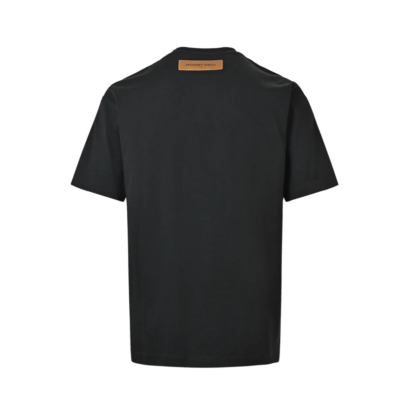 Louis Vuitton/Louis Vuitton pink graffiti 3D letter short sleeves